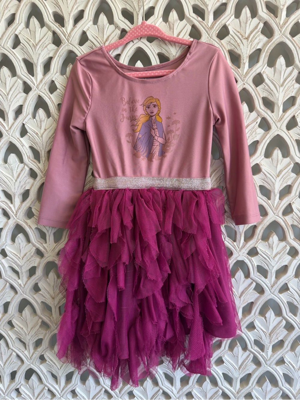 Disney Frozen II Anna Tulle Dress Girls 4T